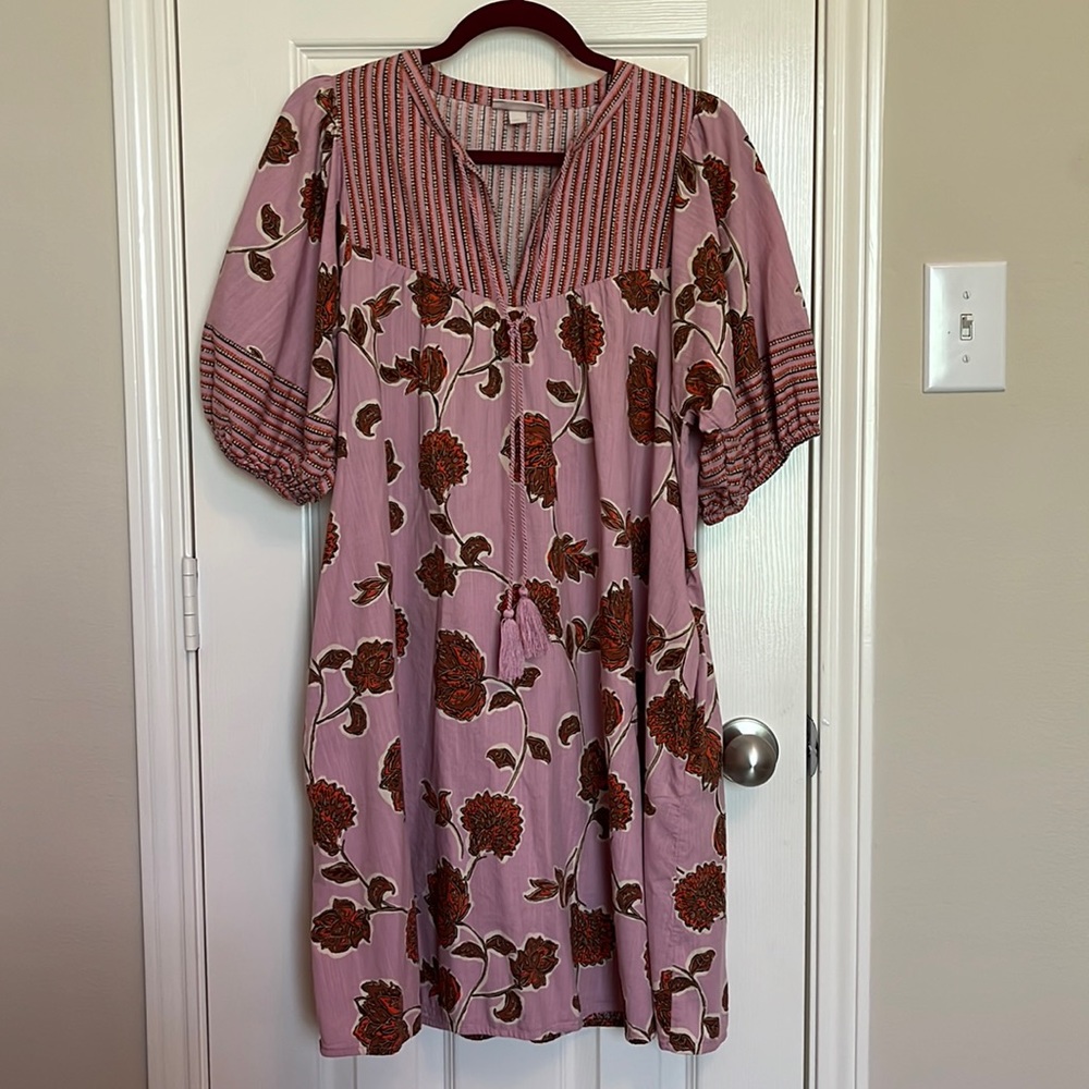 Knox Rose Floral Tassel Dress
